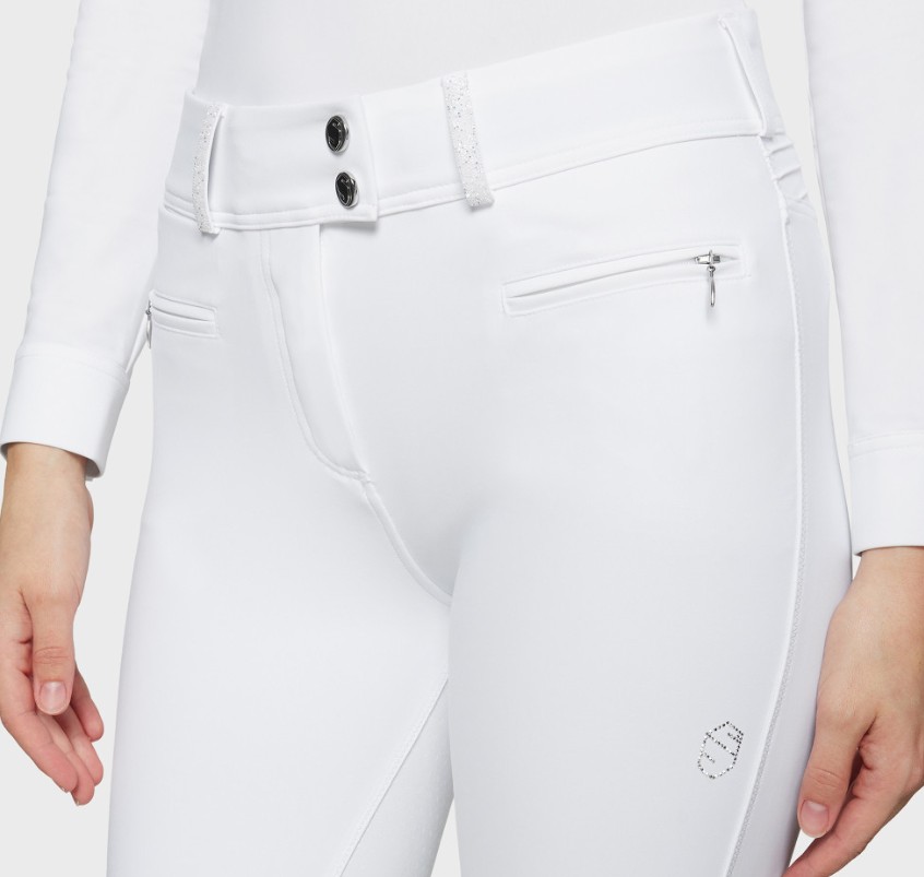 Samshield Reithose CLARA Perm FG Blazon white F-32/D-34