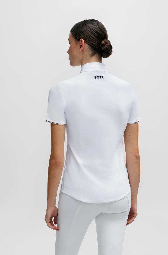 Boss Equestrian ELISA Turnierbluse White XL