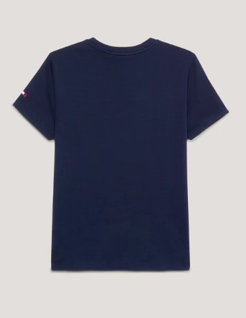 Tommy Hilfiger BROOKLYN Grafik- T`Shirt Desert Sky XXS