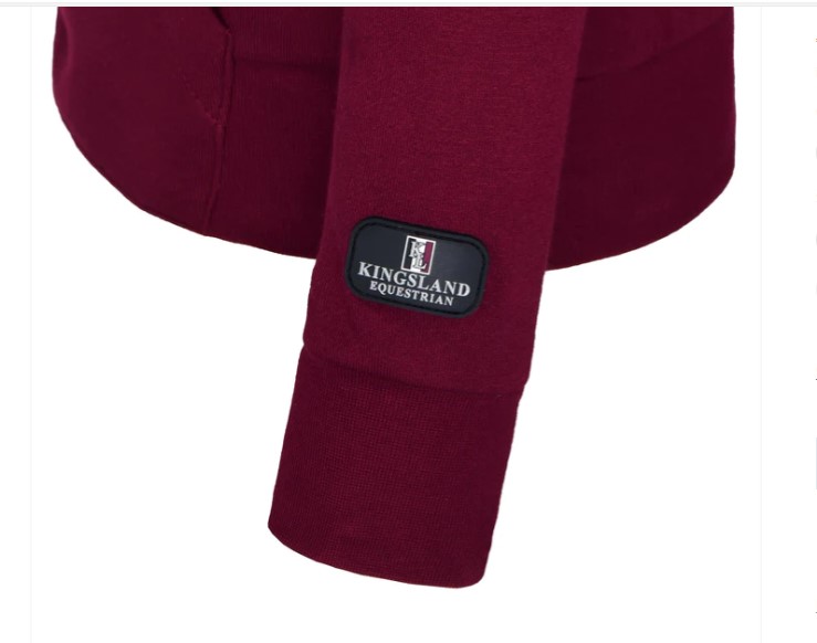 Kingsland Classic Junior Hoodie burgundy 146/152