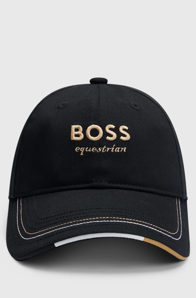 Boss Equestrian Cap bestickt black Boss Equestrian Cap bestickt black