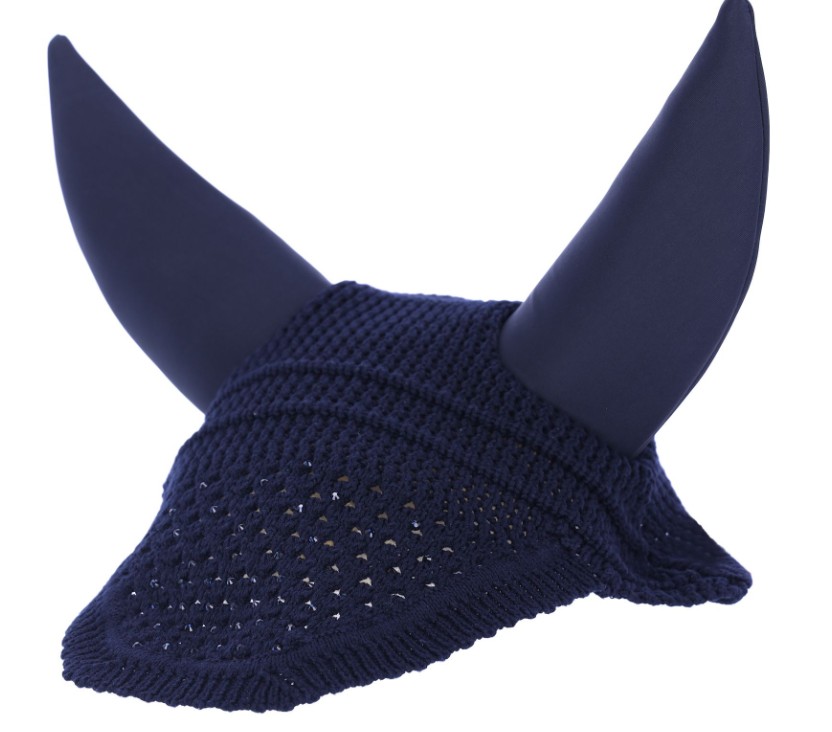 Schockemöhle Fliegenmütze Elegant Sparkle Silent dark blue