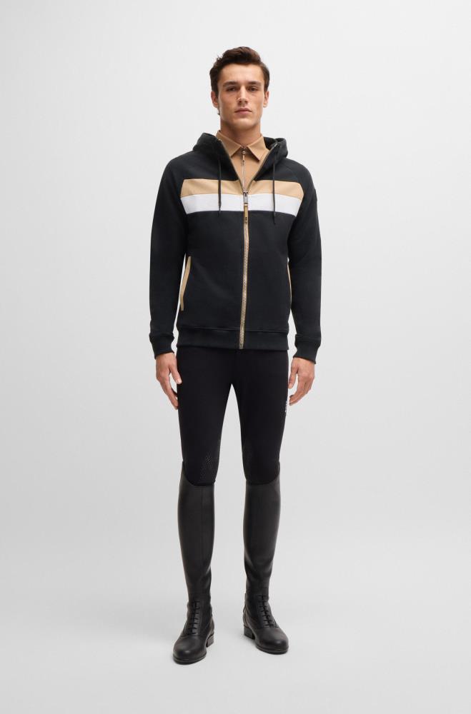 Boss Equestrian RIVER Zip Hoodie Black M