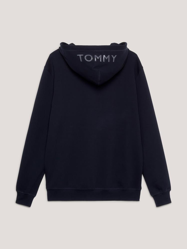TH Fleece Hoody LONDON Logo Desert Sky M