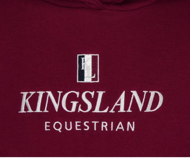Kingsland Classic Junior Hoodie burgundy 158/164