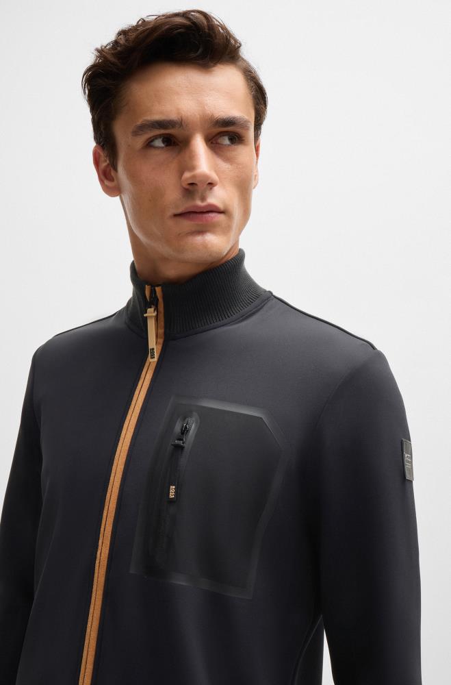 Boss Equestrian SAMMY Funktions Strickjacke Black M