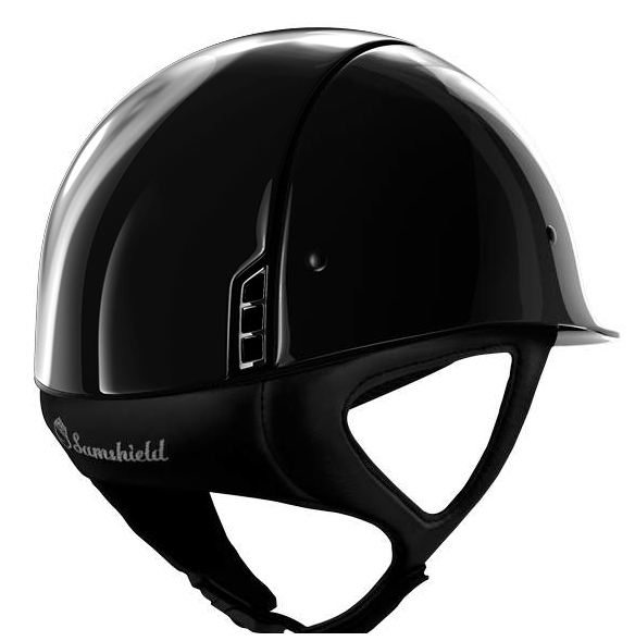 Samshield Reithelm Glossy TGlossyTRmattblk cb M 55-58 mit Dr