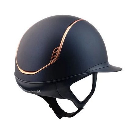 Samshield Reithelm Miss blu matt pinkgold 2.0 S 52-56