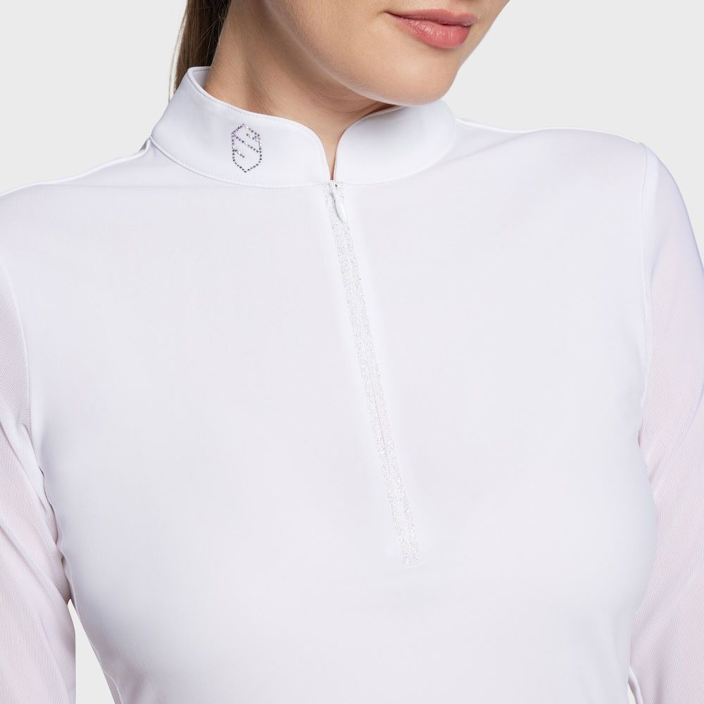 Samshield Turnier LS ALOISE BOREAL SS25 white