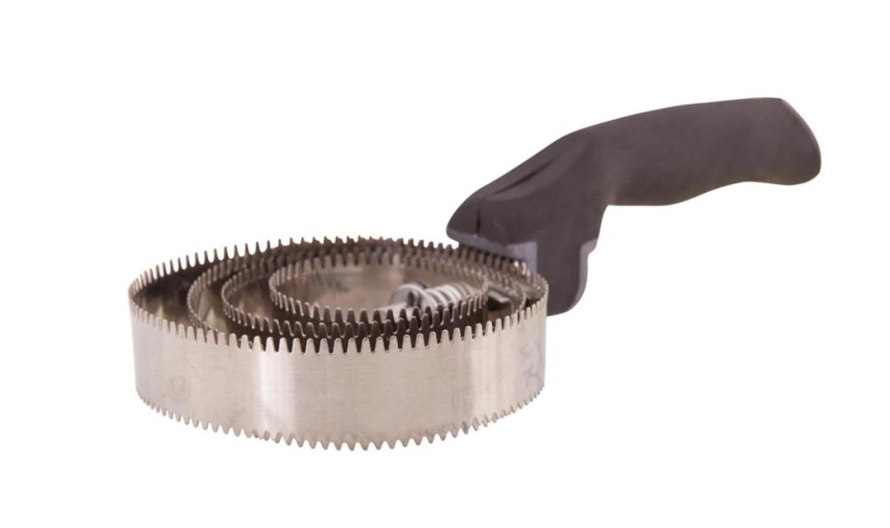Premiere Federstriegel Soft Grip schw/grau Premiere Federstriegel Soft Grip schw/grau