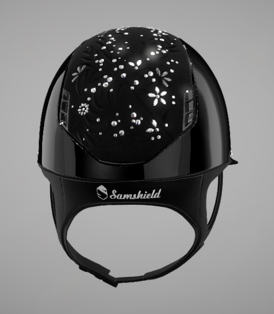 Samshield Reithelm 2.0 Miss Glossy blk M 55-58