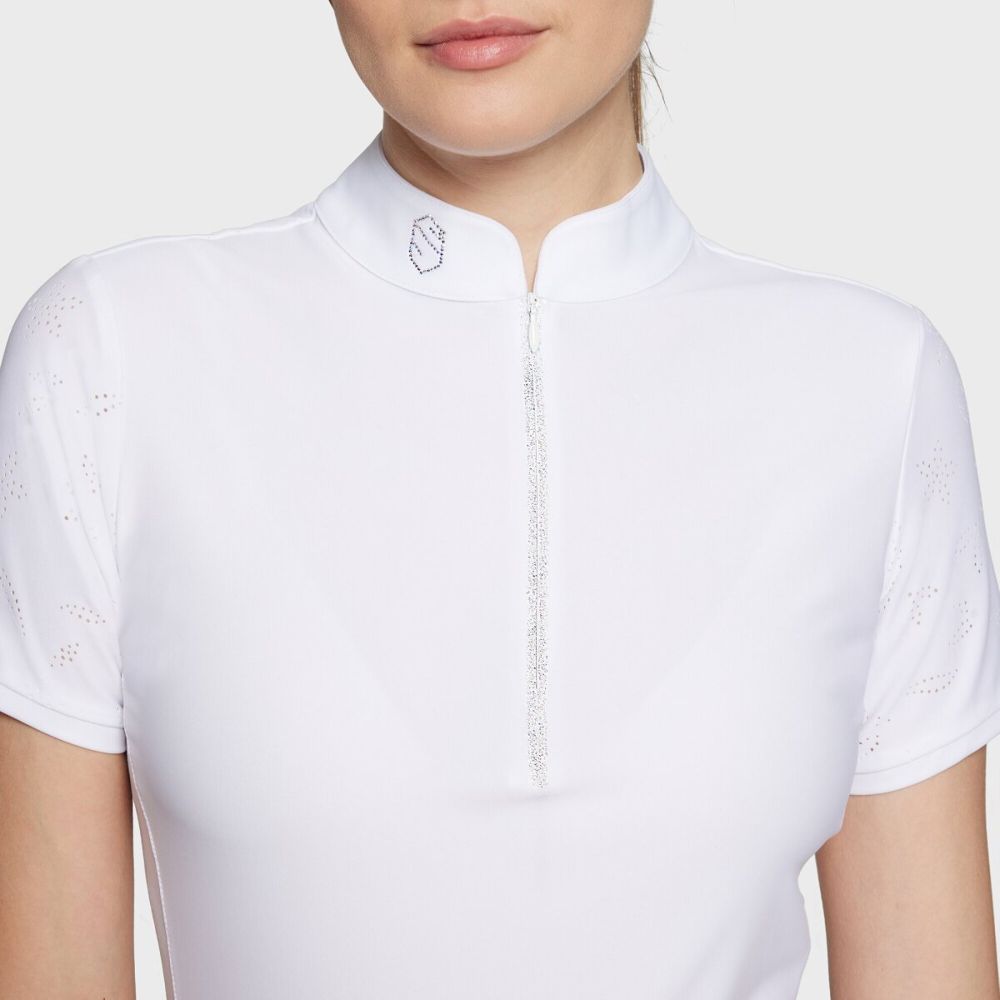 Samshield Turnier SS ALOISE AIR SS25 white