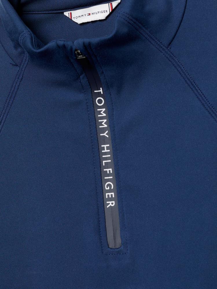 1/4 Zip Thermo Baselayer Indigo Blue L