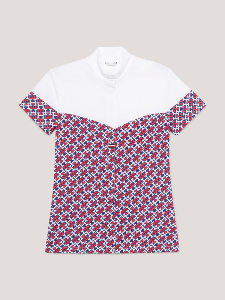 Tommy Hilfiger MADISON Kurzarm Turniershirt Monogram