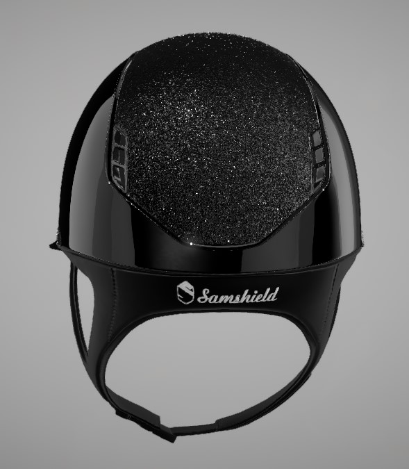 Samshield Reithelm Miss Shield 2.0 Glossy blk S 52-56