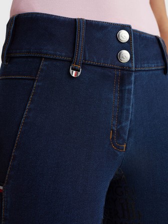 Tommy Hilfiger Reithose Denim Style FG Indigo XXS