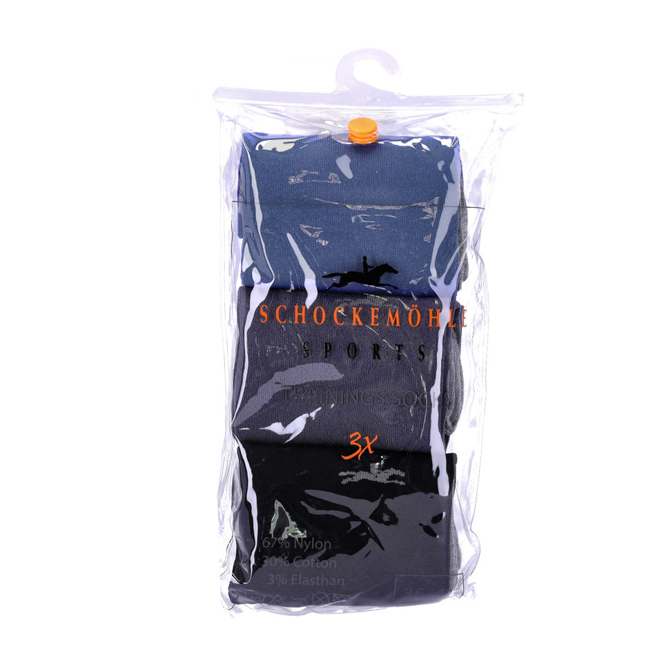 Trainings Socks Style 3er Pack blue/asphalt/jeans 36-41