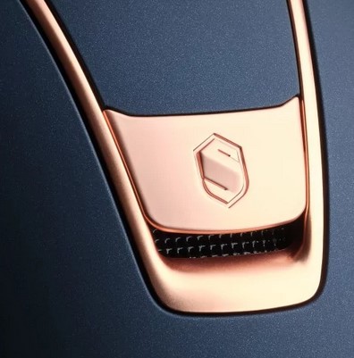 Samshield Reithelm Miss blu matt pinkgold 2.0 S 52-56