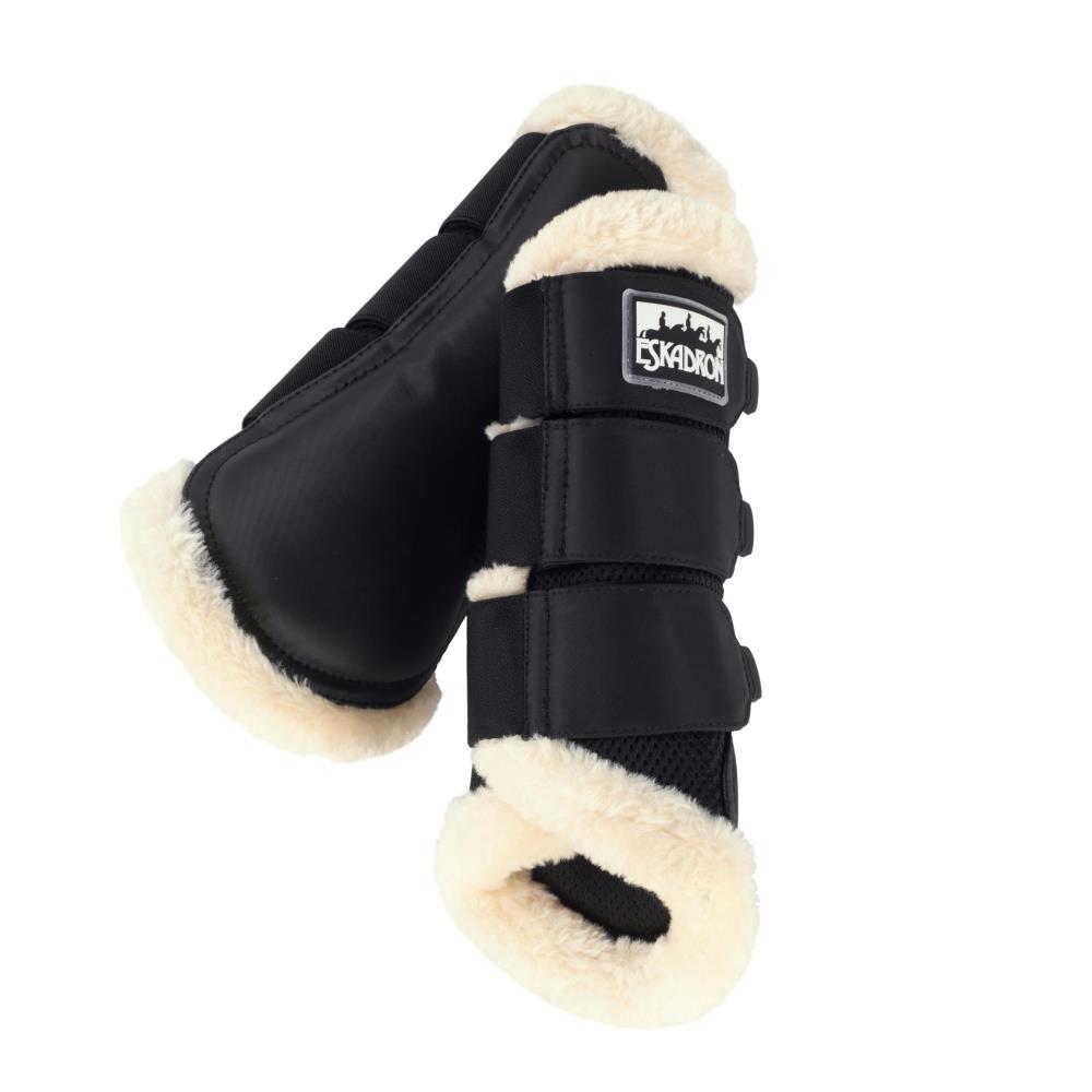 Eskadron Tendon Boots SOFT MESH FAUXFUR black L