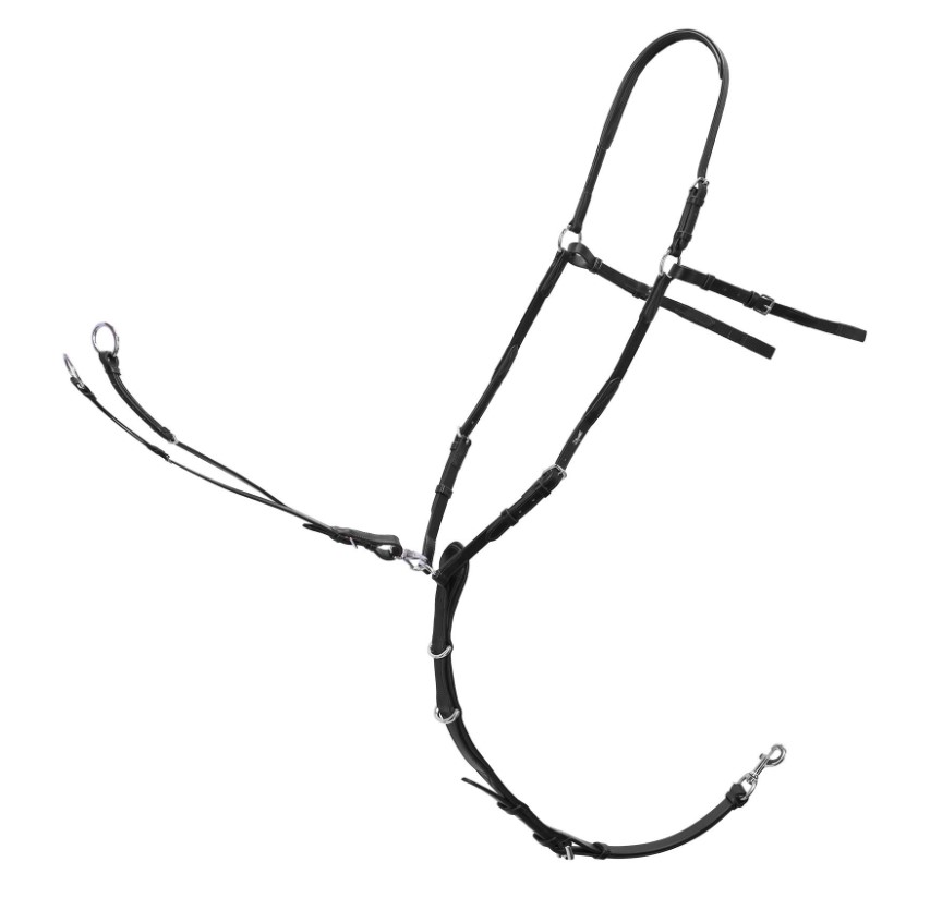 Schockemöhle Sports Vorderzeug SP COMO black/silver WB