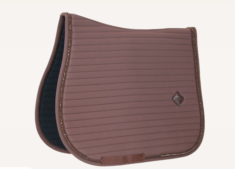 Kentucky HW Schabracke Pearls Dressur braun