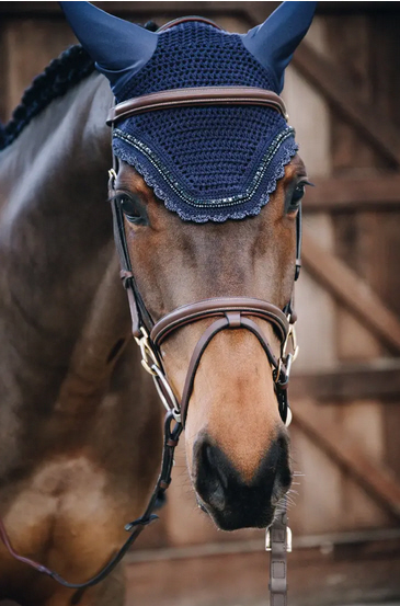 Kentucky Fliegenhaube Wellington stone & Pearl dunkelblau F