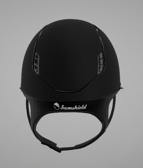 Samshield Reithelm 2.0 Miss SHD blk L 57-61 mit Dressuraussc
