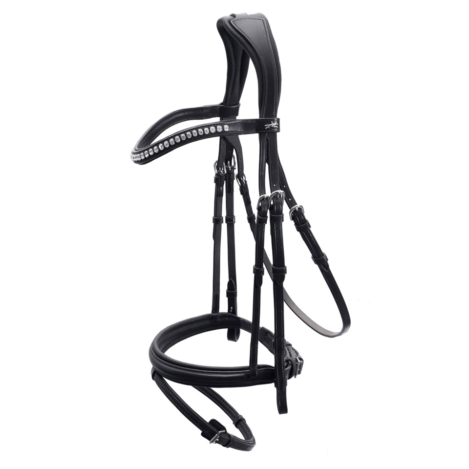 Schockemöhle Sports Trense Rome Select black/crystal VB Schockemöhle Sports Trense Rome Select black/crystal VB