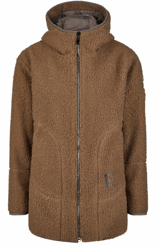 Pikeur TEDDYFLEECE Jacke 8035 SP HW25 greige 36