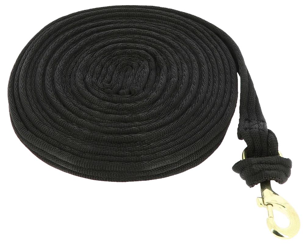 Longierleine 8 m schwarz