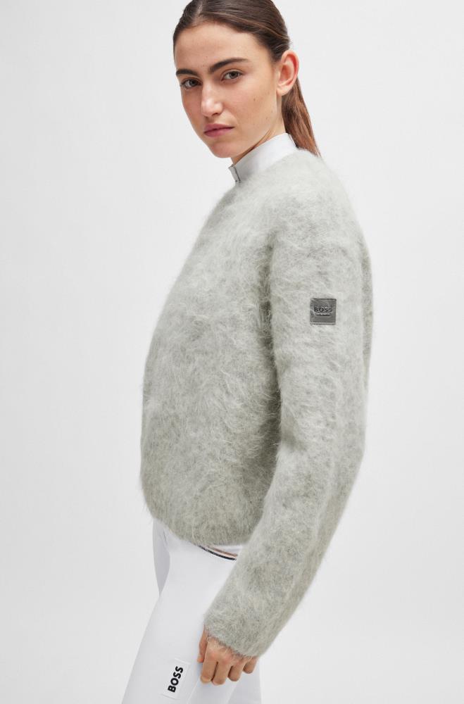 Boss Equestrian Strickpullover Pearl grey M