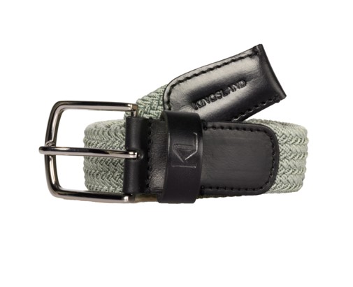 KL Leslie Braided Elastic Gürtel green agave 70 cm