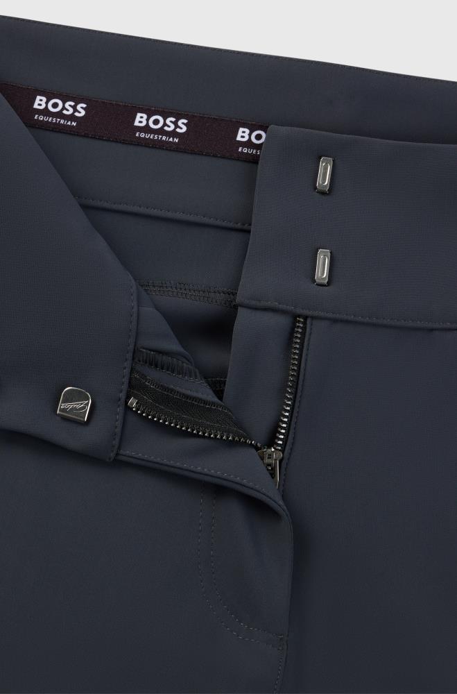 Boss Equestrian Reithose HANNAH High Waist Knee Grip grey Boss Equestrian Reithose HANNAH High Waist Knee Grip grey