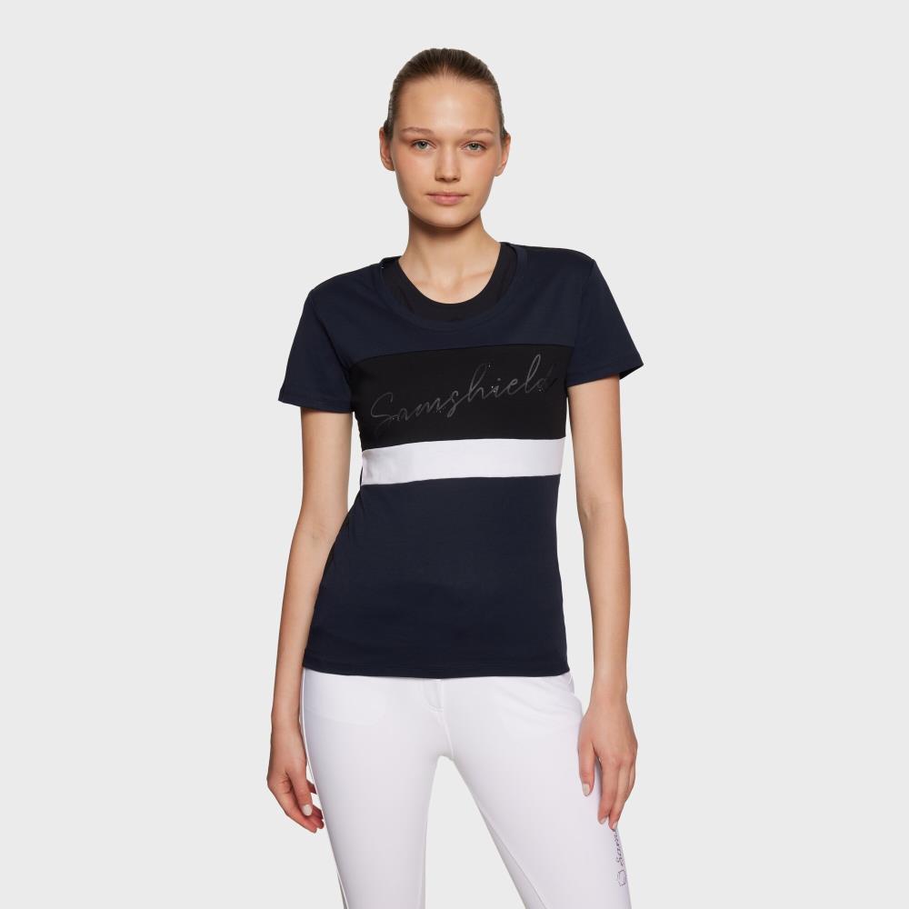 Samshield T´Shirt ALBA MESH SS25 navy/blk/white Samshield T´Shirt ALBA MESH SS25 navy/blk/white