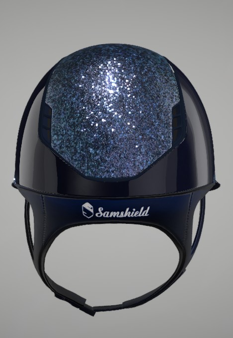 Samshield Reithelm 2.0 Miss Glossy blu