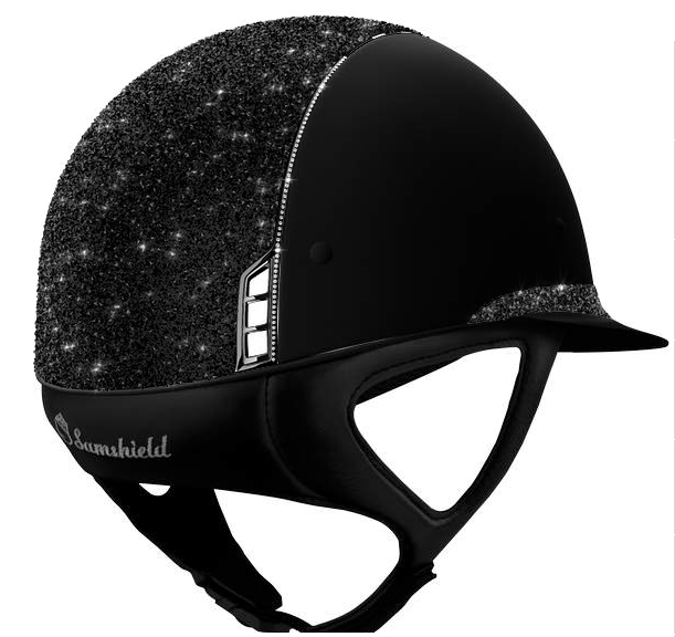 Samshield Reithelm SHD blk Miss Fine Medley jet blk cb L 57-