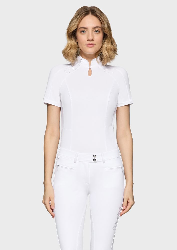 Samshield Turniershirt ELSA BOREL SS26 white nightfall XXS