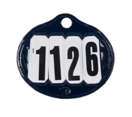 Kentucky Startnummernhalter CORD marine/blau