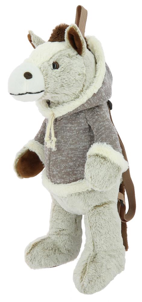 Ekids Rucksack Pferd melange beige