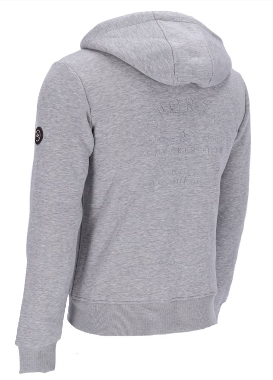 Schockemöhle Sports Herren Hoody Collin silver-melange XL