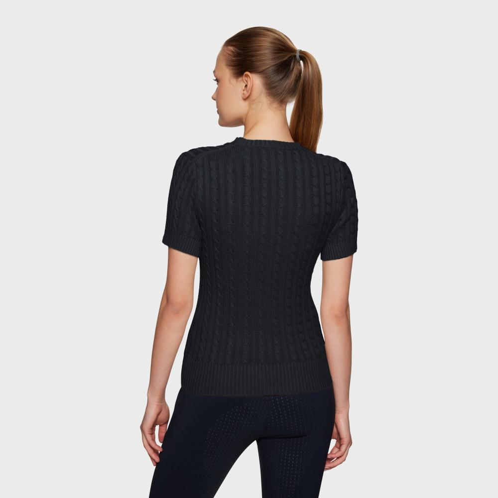 Samshield LIDY Kurzarm Pullover SS25 black M