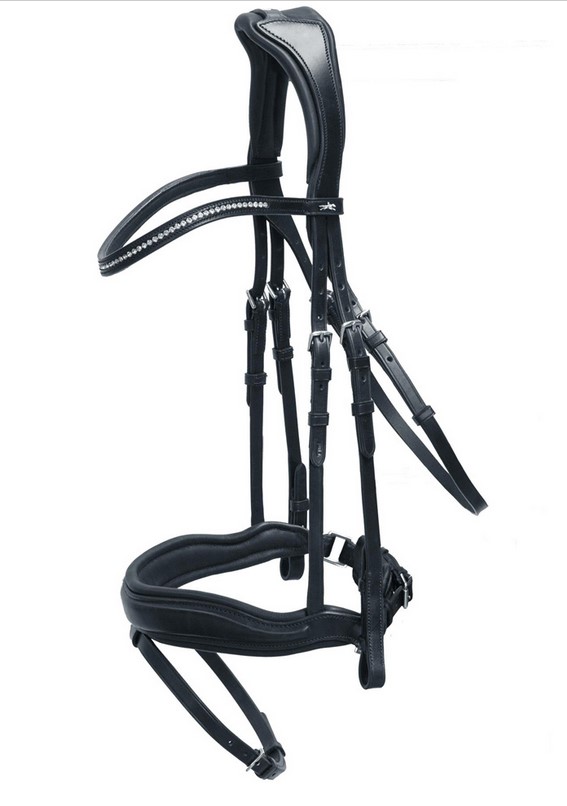 Schockemöhle Sports Trense Stanford black/silver VB