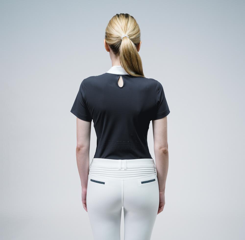 Samshield Turniershirt LOISE CRYSTAL LEAF FW23 navy L