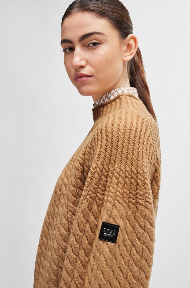 Boss Equestrian Strickpullover Claire camel M