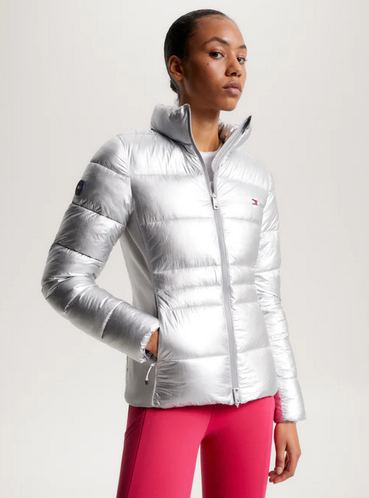 TH Puffer Jacke Silver M