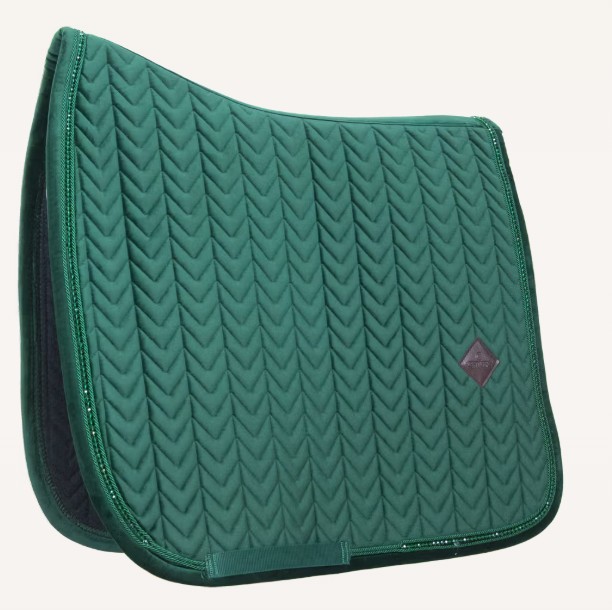 Kentucky HW Schabracke Samt Pearls Springen hellrosa