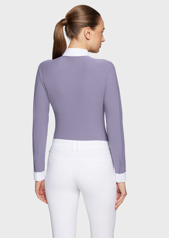 Samshield Shirt ROXANNE PREM LS SS26 lavender gray XXS