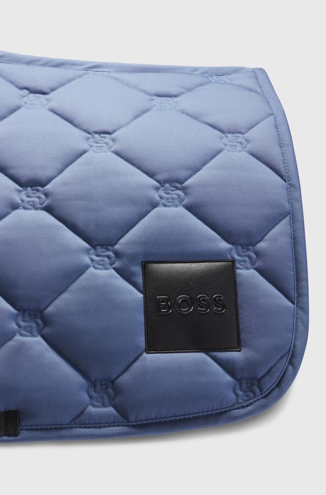 Boss Equestrian Springschabracke SOLID blue horizon