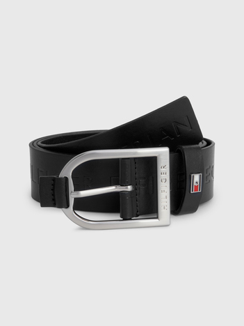 Tommy Hilfiger Stirrup Buckle Gürtel Desert Sky 80 cm
