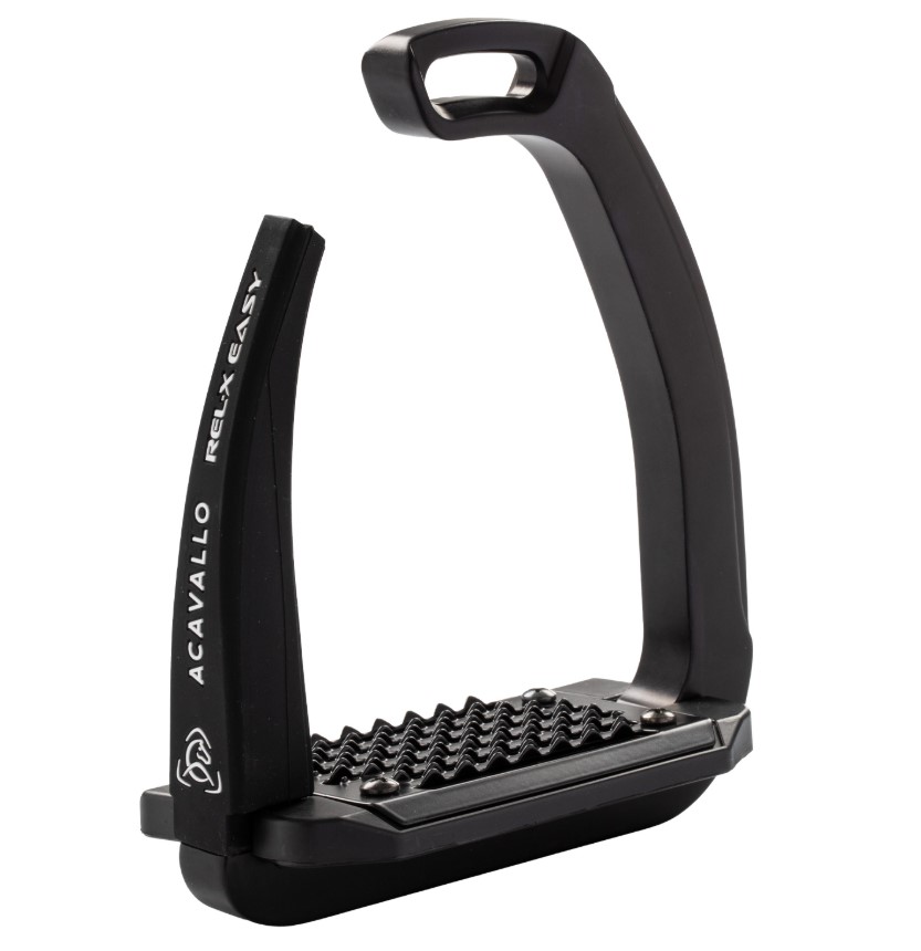 Acavallo Steigbügel REL-X EASY total black